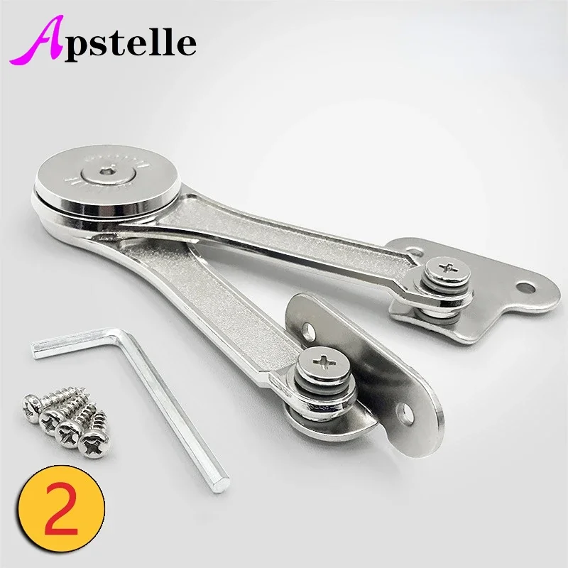 Apstelle 1 pz in acciaio zincato regolabile soggiorni porta ascensore supporto mobili supporto cerniera porta dell'armadio cerniere dell'armadio da cucina