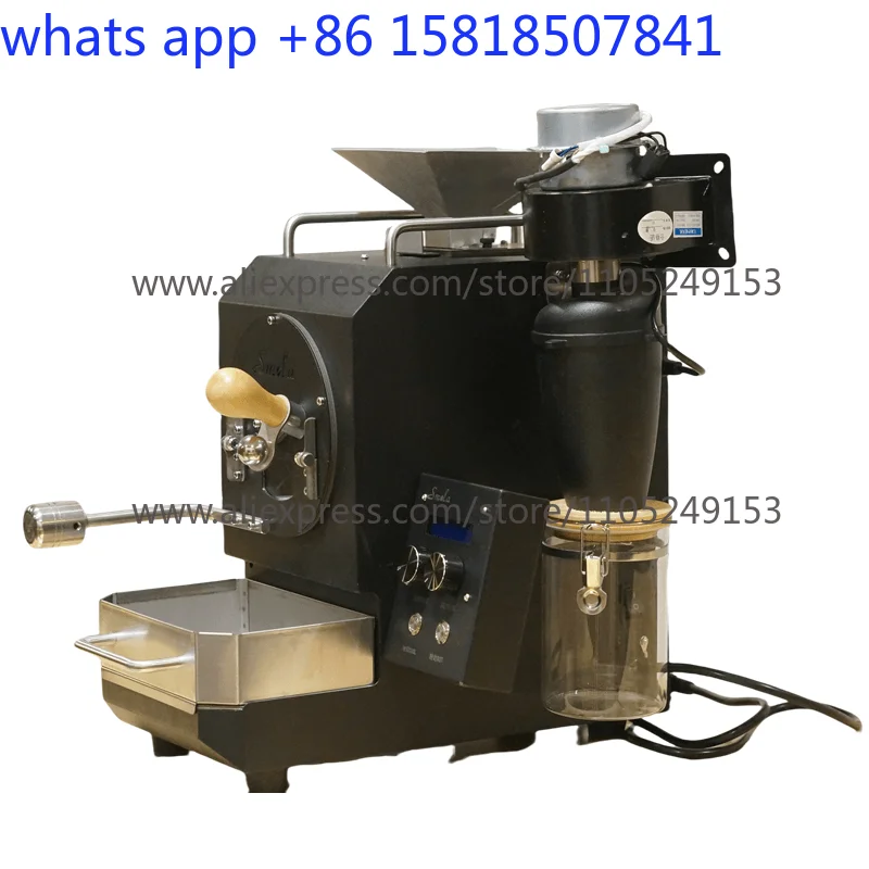 SMOLA commercial semi-hot air semi-direct thermal electric heating drum coffee bean roaster