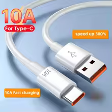 120W 10A Type C Super Fast Charging Cable