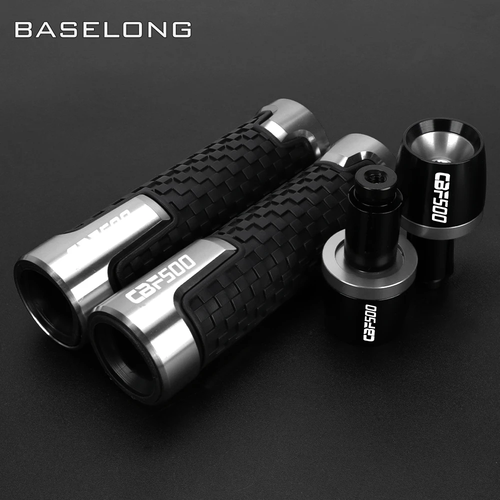 

Motorcycle Handle Bar Ends Hand Grip Handlebar End Caps Grips FOR HONDA CBF500 CBF 500 2004-2020 2021 2022 2023 2024 2025 2026