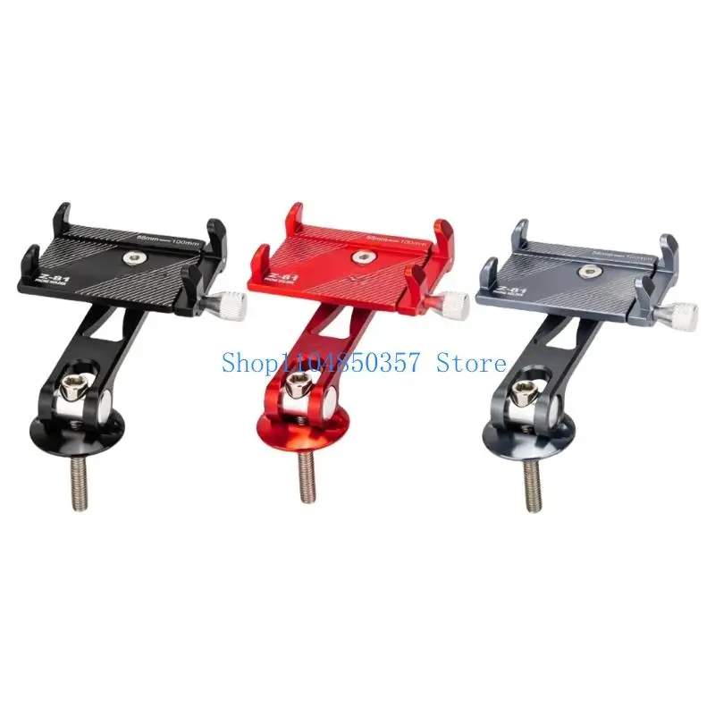 

652F Adjustable Bicycles Phone Brackets Stem Top Mount Phone Clip Universals Bicycles Stem Caps Phone Holder Easy to Install