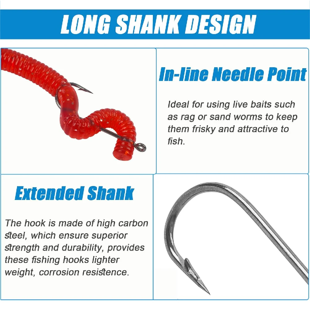 150 قطعة أبردين السنانير الصيد السنانير عدة طويلة عرقوب سلك خفيف خطافات الصيد يطير ربط الصيد السنانير ل باس سمك السلمون المرقط الكرابي Panfish