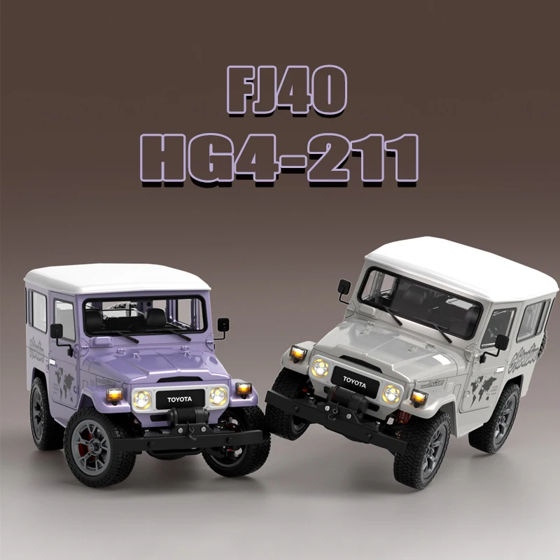 

Новая радиоуправляемая модель внедорожника FJ40 4WD с металлической текстурой, масштаб 1/16, с подсветкой, дымогенератором и лебедкой, для мальчиков, подарок
