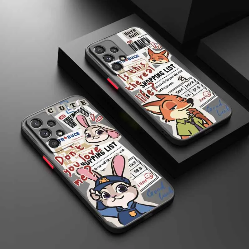 

Zootopia couple Cute For Samsung A56 A55 A54 A53 A36 A34 A33 A32 A31 A26 A25 A24 A23 A22 A21S A17 A15 A07 Phone Case