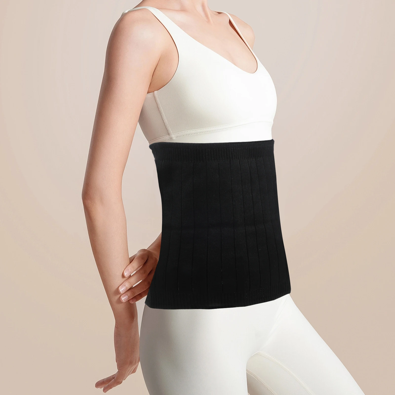 العالمي الكبار البطن دفئا حزام الشتاء الطقس البارد المعدة الدافئة دعم الخصر دفئا للرجال النساء في الهواء الطلق الاستخدام اليومي #4