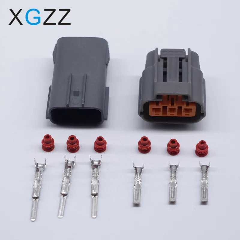 XG7034-2.2-11/21 3 Pin DL 090 Female Sumitomo Waterproof Cable Connector For Nissan Mazda RX8 Ignition Coil 6195-0009