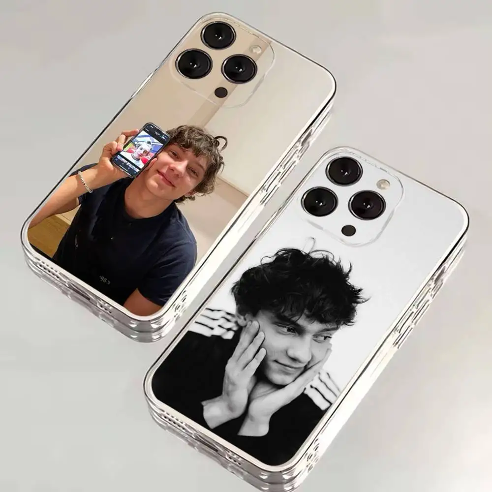 

K-Kimi Cute A-Antonelli Phone Case For iPhone 16,15,14,13,12,11 Plus,Pro,Max,XR,XS,Plus,E,SE4,Mini Transparent Cover