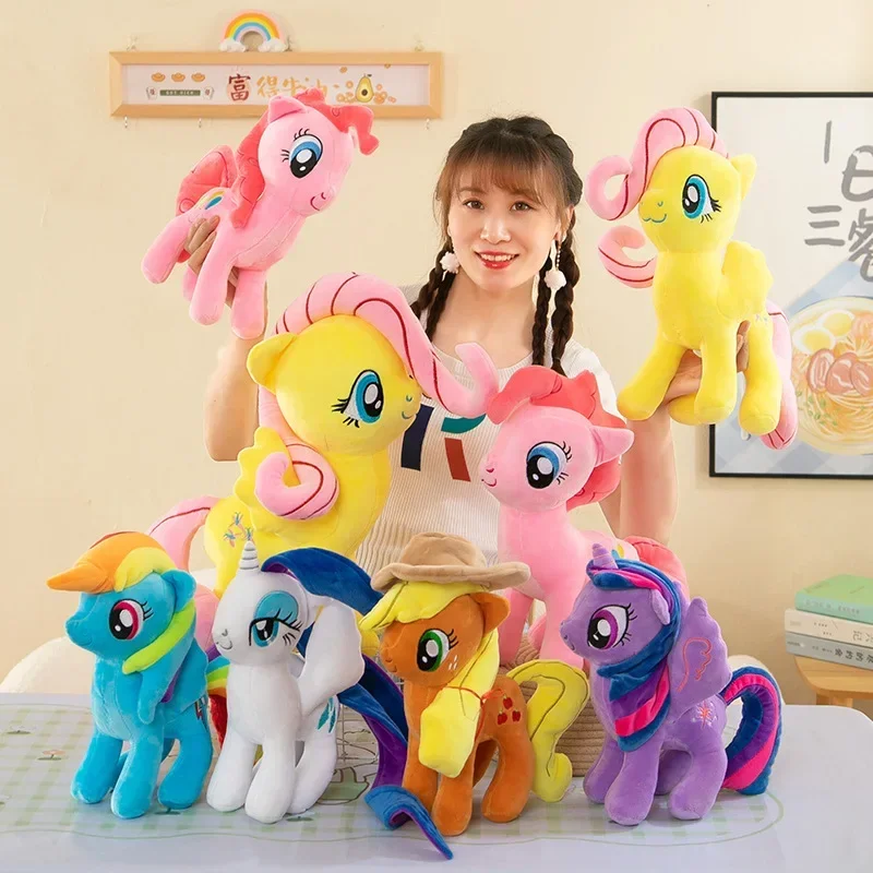 

20cm My Little Pony Rainbow Dash Twilight Sparkle Cute Cartoon Plush Toys Stuffed Doll Anime Figure Car Accessories Kids Gifts