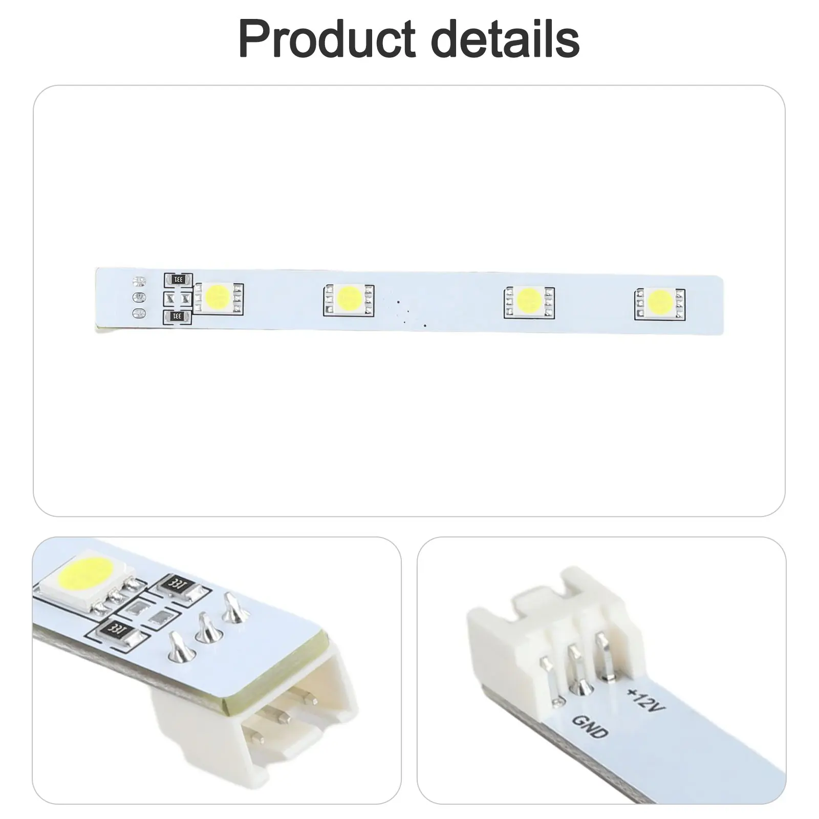 

12V LED Light Bar for Refrigerator Replacement Compatible with GNBN202SLCL Model Long Lasting and Energy Efficient
