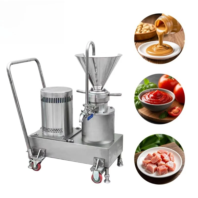 Professional food-grade colloidal mill stainless steel 304 316 ultra-fine grinder, suitable for  peanut butter machines