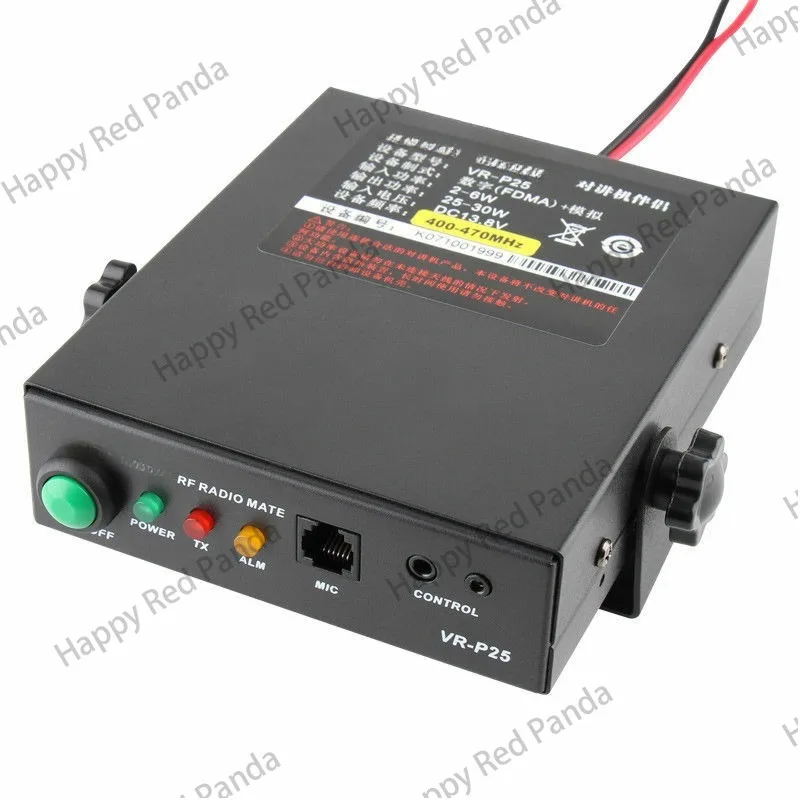 

VR-P25D UHF 400MHz-470MHz VHF 136MHz-174MHz Ham RF Radio Power Amplifier DMR for Interphone Walkie-talkie