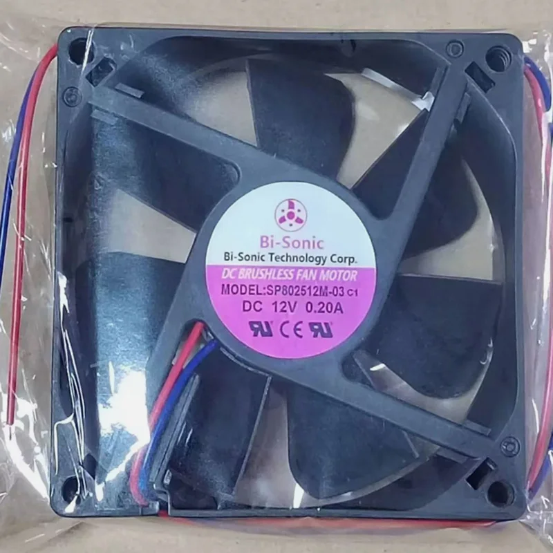 

Новый вентилятор охлаждения BI-SONIC SP802512M-03 12В 0.20А, 2-проводной # QW