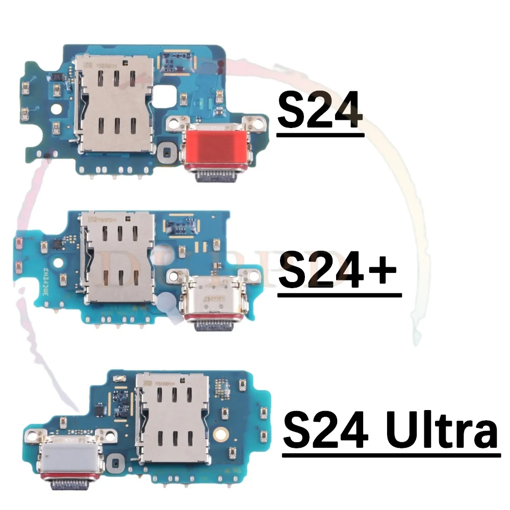 Charging Port Dock Connector Board Flex For Samsung S24+ S24 Ultra S928 S926 S921 USB Connector Dock Charger Cable