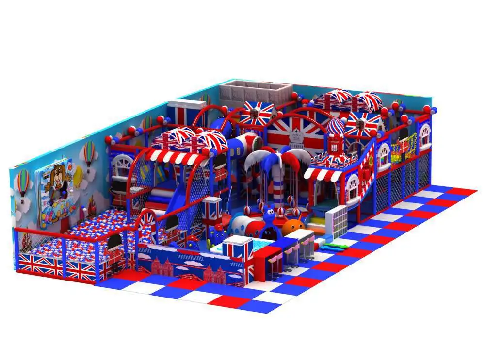 Exported to Australia Super Quality Big Complex Indoor Playground for Children