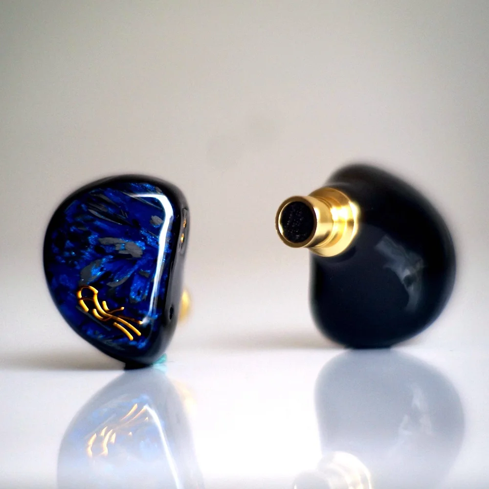Auriculares Intrauditivos Dinámicos de Alta Fidelidad XiShui XS100 de 11 mm con Diafragma DLC, Bajos Estéreo, para Estudio, DJ, Audiófilos y Músicos, 0.78 mm