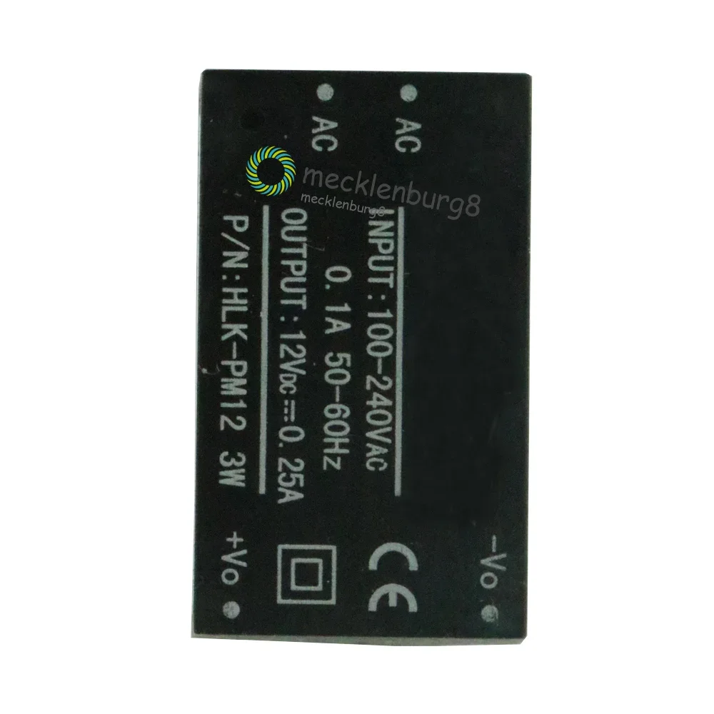 Modul daya step-down 220 V ke 12 V konverter, modul HLK-PM12 sakelar rumah tangga cerdas