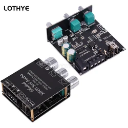 Bluetooth 5.0 2x50W HIFI Power Subwoofer Amplifier Board TPA3116D2 Stereo Digital Audio Power Amplifier AMP AUX USB T50L