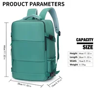 Sac à dos léger pour couples, sac à dos de voyage, nouveau sac à dos pour femme, sac d'école pour étudiants, grande capacité, bagage de voyage pour trajets quotidiens 2