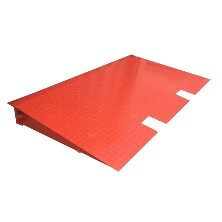 6500 kg loading capacity Heavy forklift loading chain and unloading steel container loading ramp