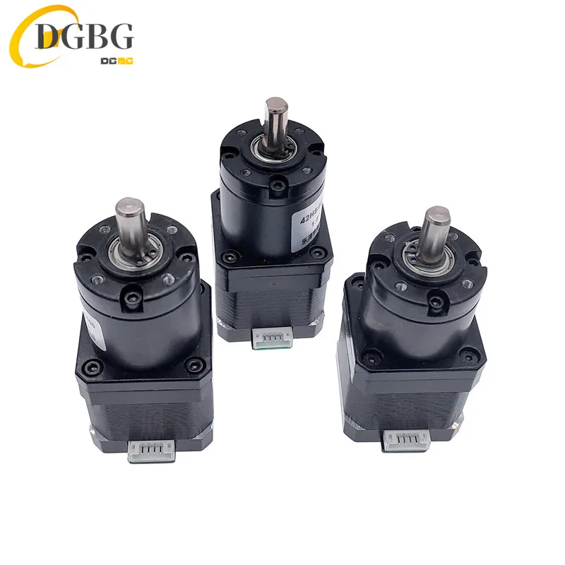 3.71:1 -139:1 Ratio NEMA17 42BYG Stepper Motor 40mm Body Length with Planetary Gear Stepping Motor with Gearbox