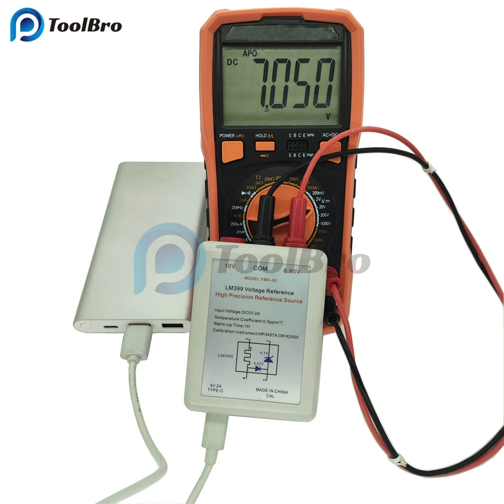 LM399 Voltage Reference Source 5V 2A for Multimeters Calibration Equipment Voltage Standards Date Converters Industrial Monitor