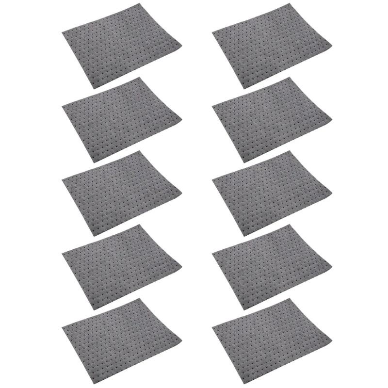 Oil Absorbent Pads Weight Dimpled Pad Garage Accessories Water Absorbent Mat Oil Spill Mat for Garage Floor