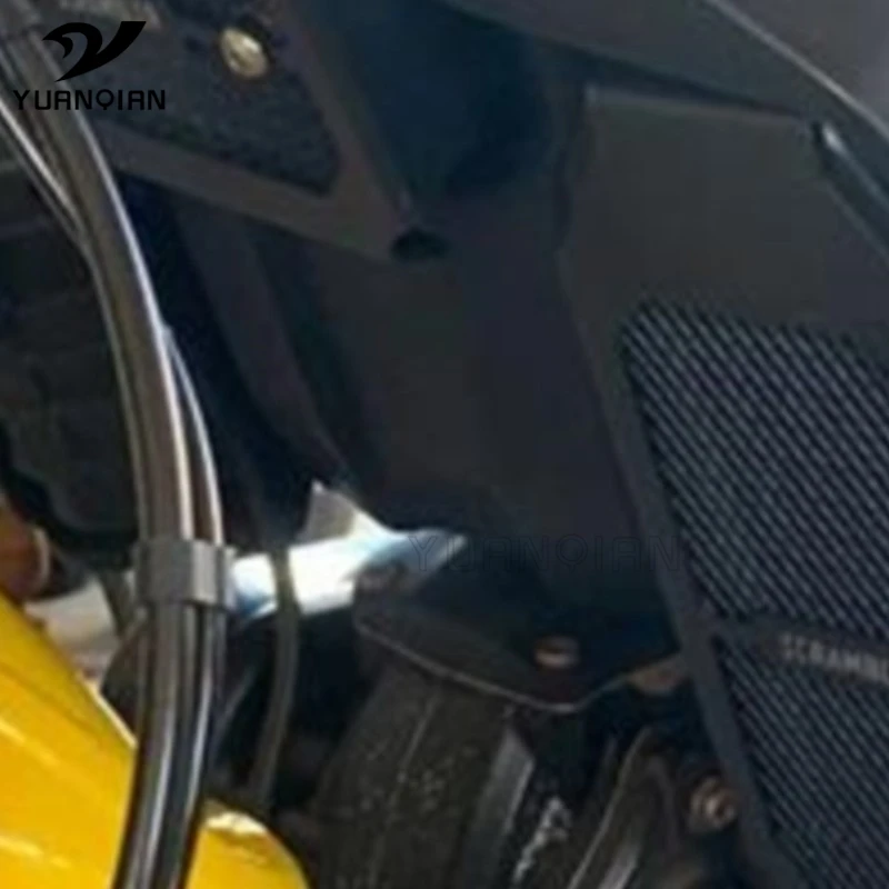 

Rectifier Guard For Ducati Scrambler Icon Dark Throttle Street Classic Cafe Racer Sixty2 Oil Cooler Guard Grille Cover Protector