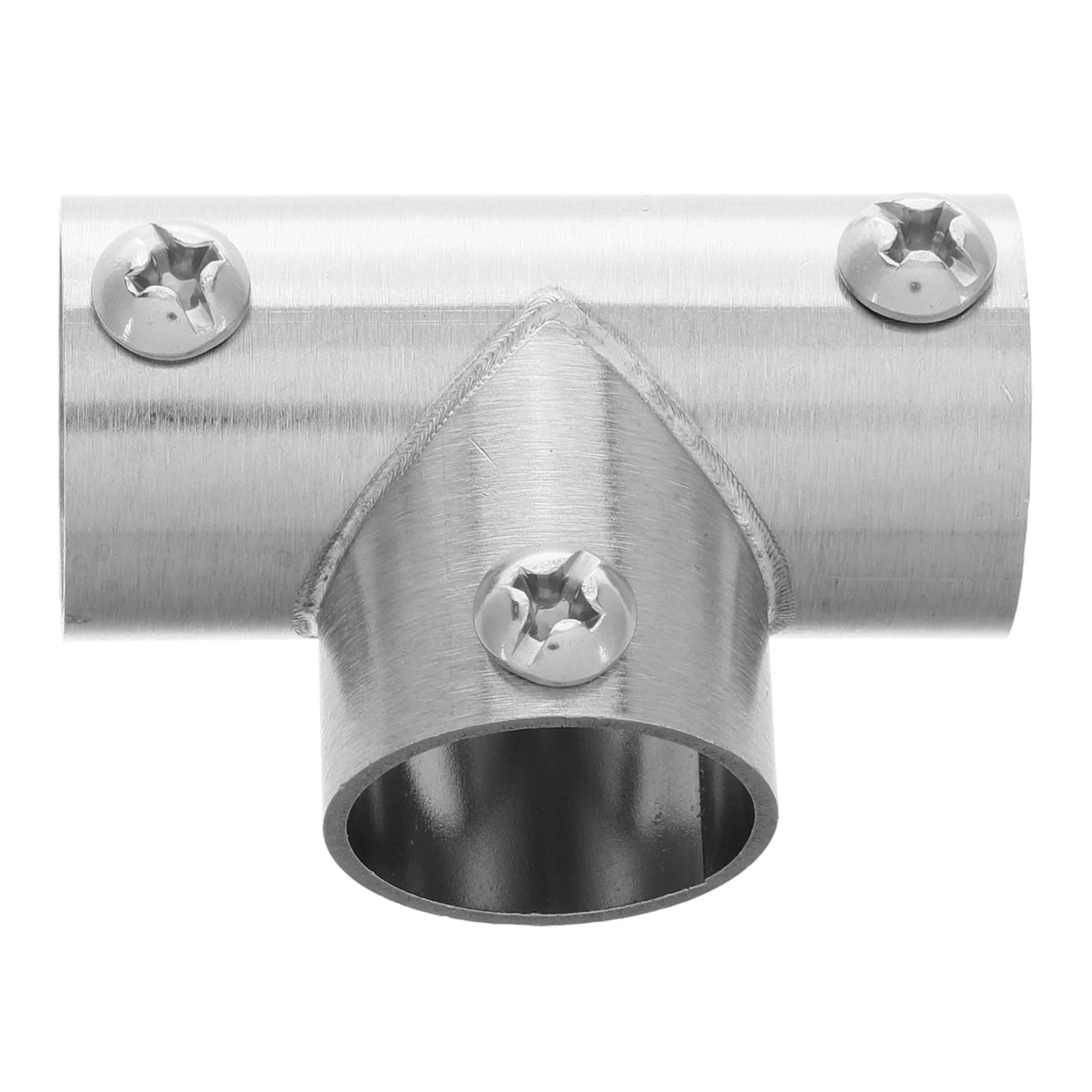 

Stainless Steel Pipe Connectors Fixed External Connectors For Boat Railing Industrial Structure Metal Fittings