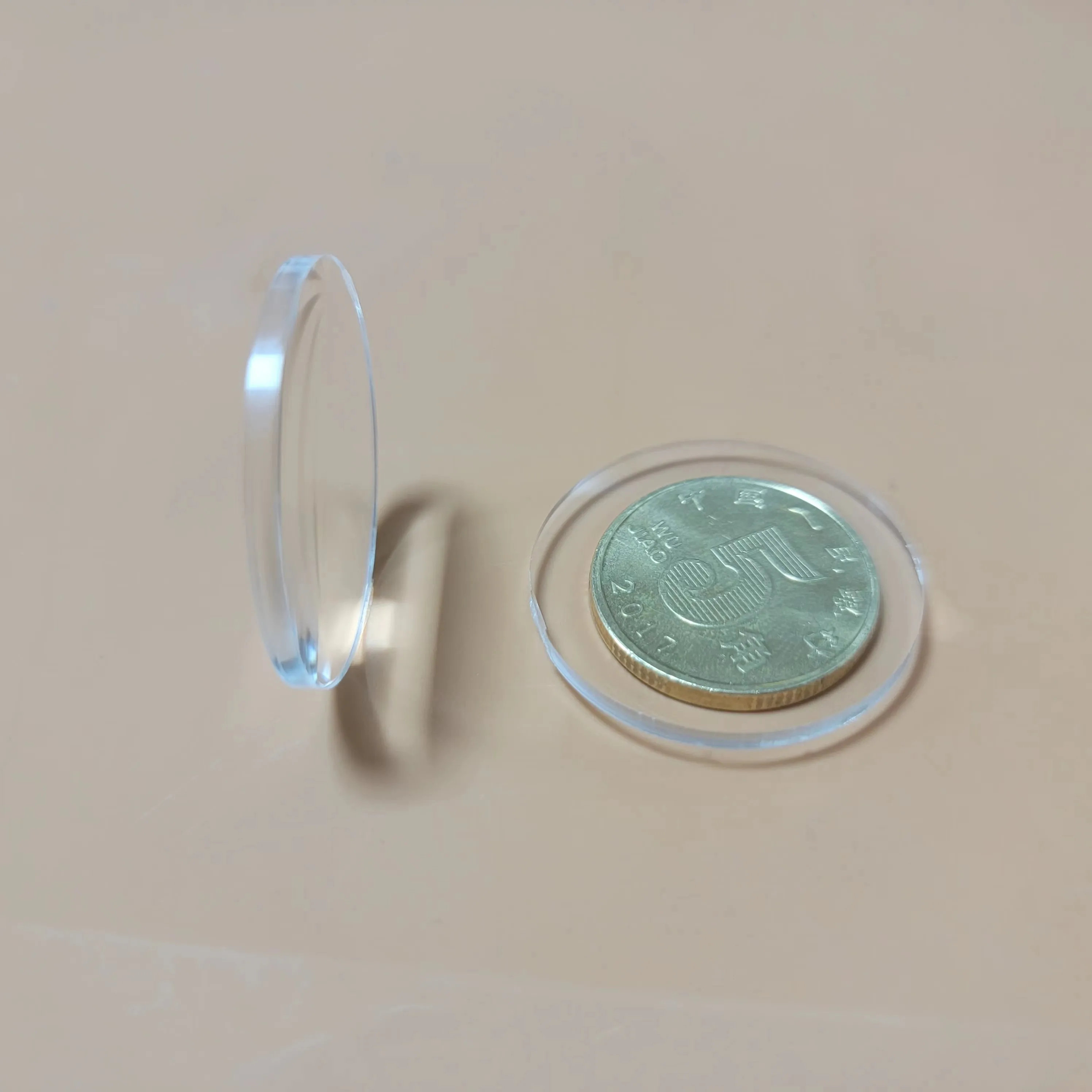 망원경 렌즈 PMMA 직경 13mm 및 20mm 평면 오목 접안 렌즈, 22mm 확대 렌즈, 15 28 43 55mm 대물 렌즈