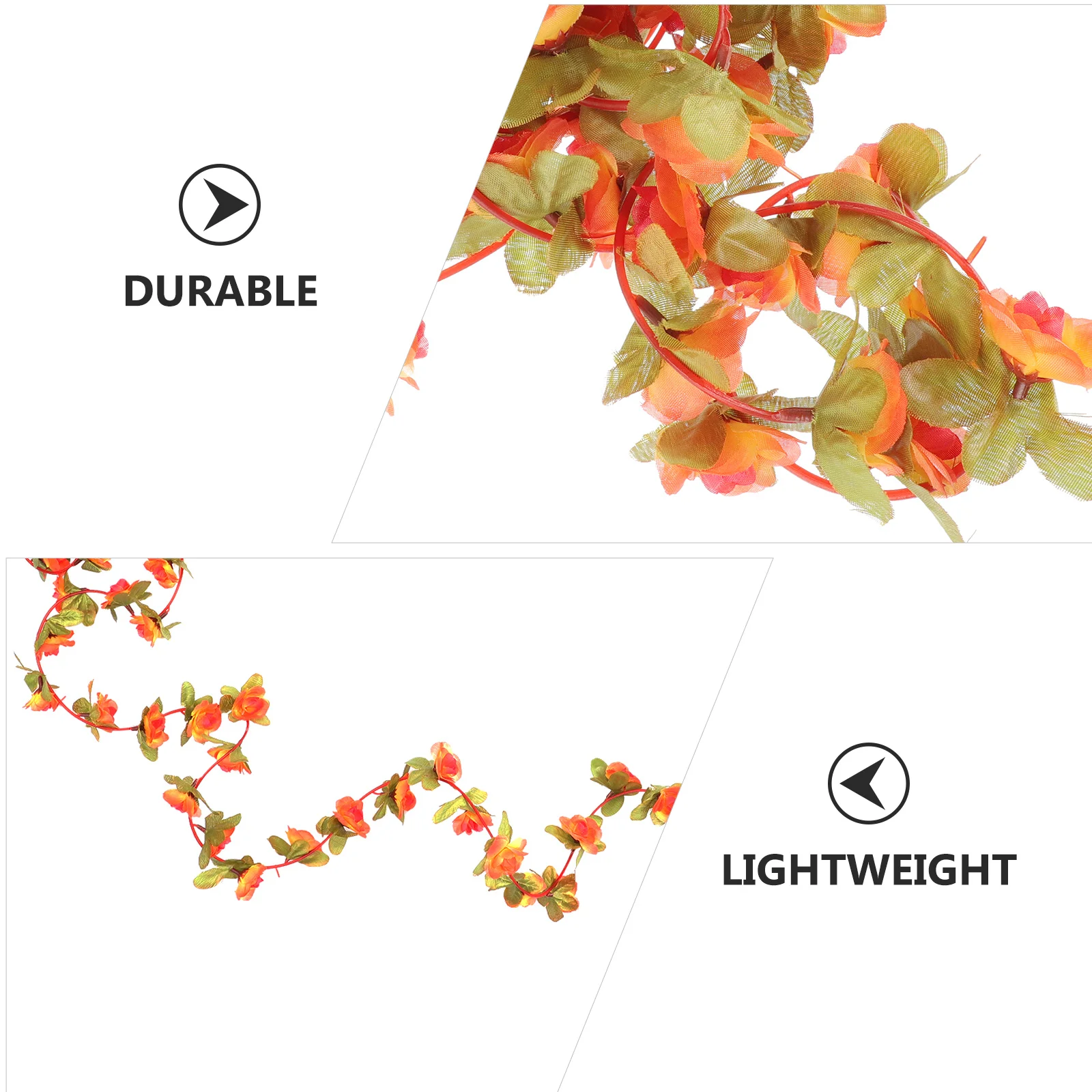 

5Pcs Artificial Peony Rattan Fake Hanging Vines Home Garden Party Decoration Lifelike Rattan for Indoor Outdoor