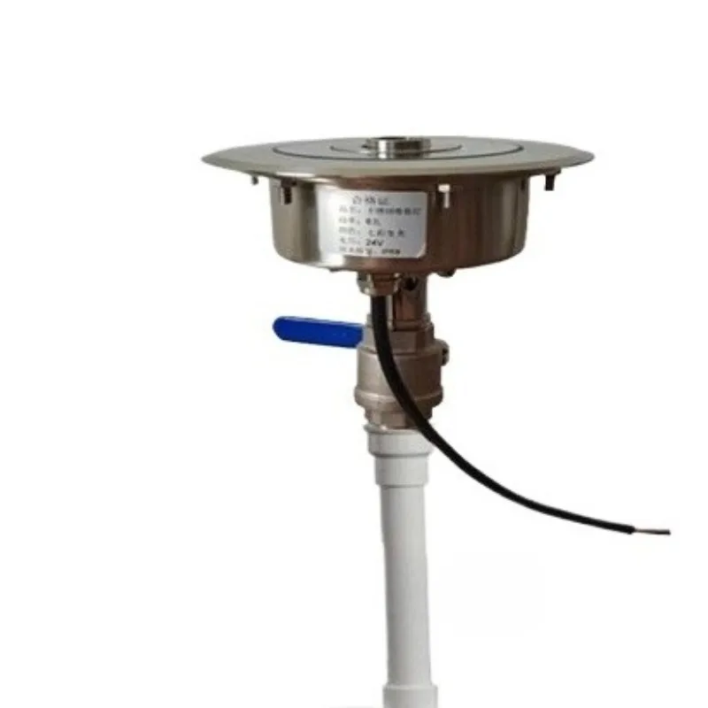 For Stainless steel fountain light led colorful dimming, fountain waterproof bottom light, stainless steel