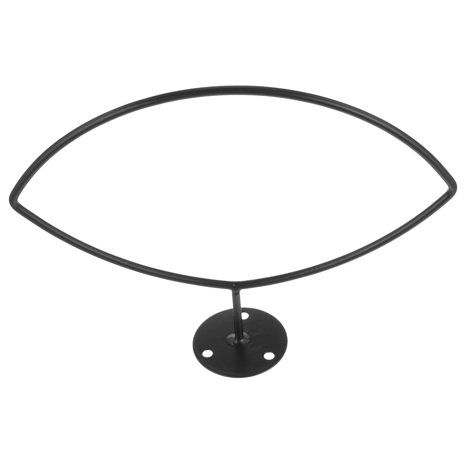 

Wall Mounted Ball Rack Iron Basketball Football Holder Black 130mm Diameter Storage Racks Home Office Garage School Fitness