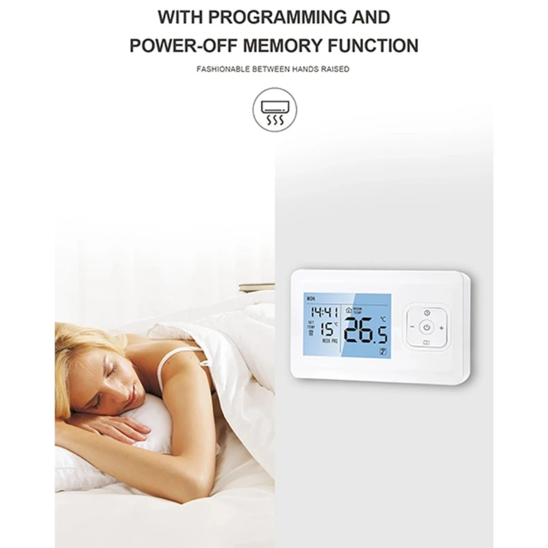 WiFi Thermostat Programmable Electric Underfloor Heating Radiator Thermostat APP Constant Temperature Dropshipping