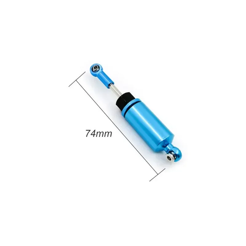 Ammortizzatore posteriore anteriore in metallo per parti di aggiornamento per auto Wltoys 12428 12423 1/12 RC