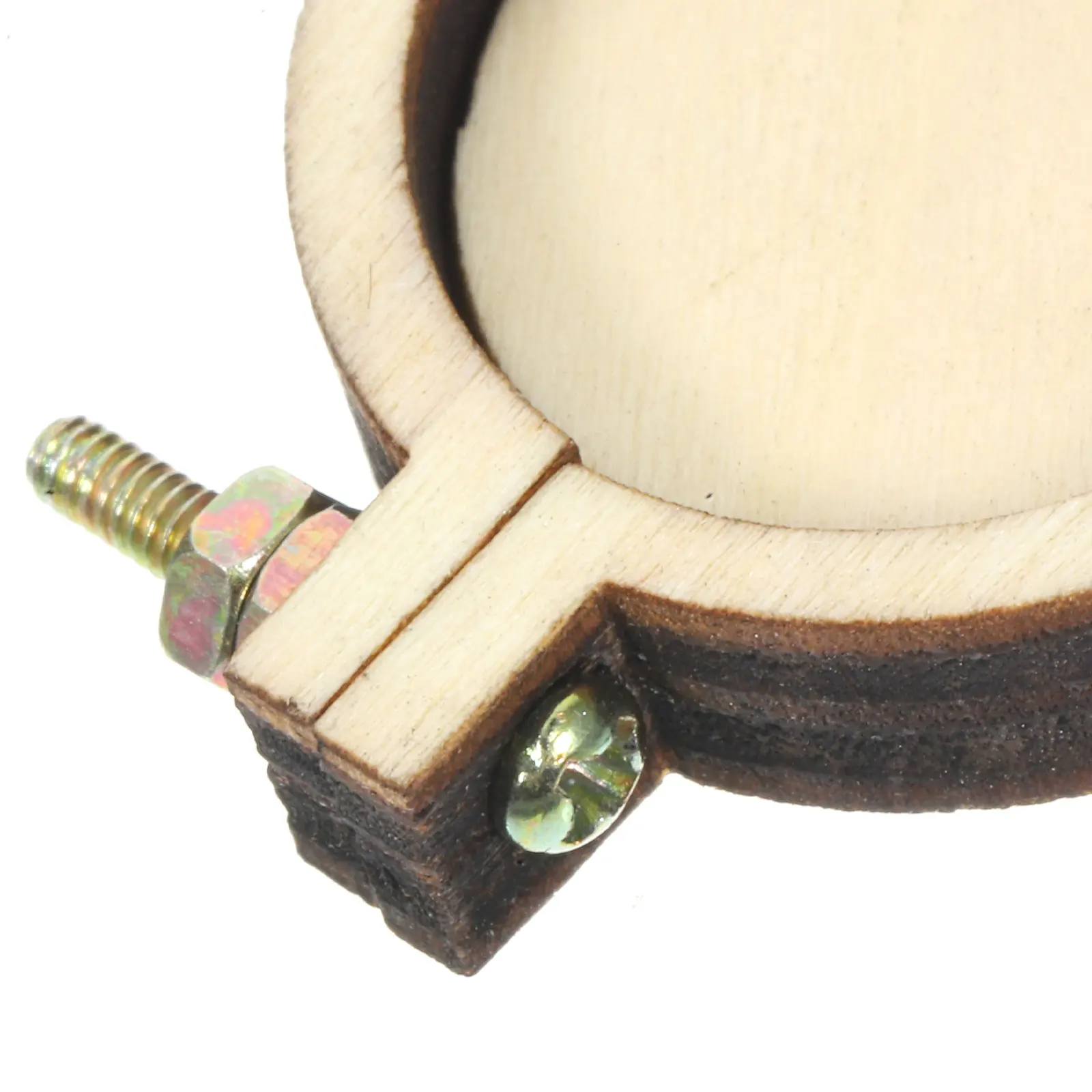 

10pcs Mini Embroidery Hoops Wooden Round Fixing Frame For Cross Stitch Sewing Crafts Diy Wall Decor Accessories