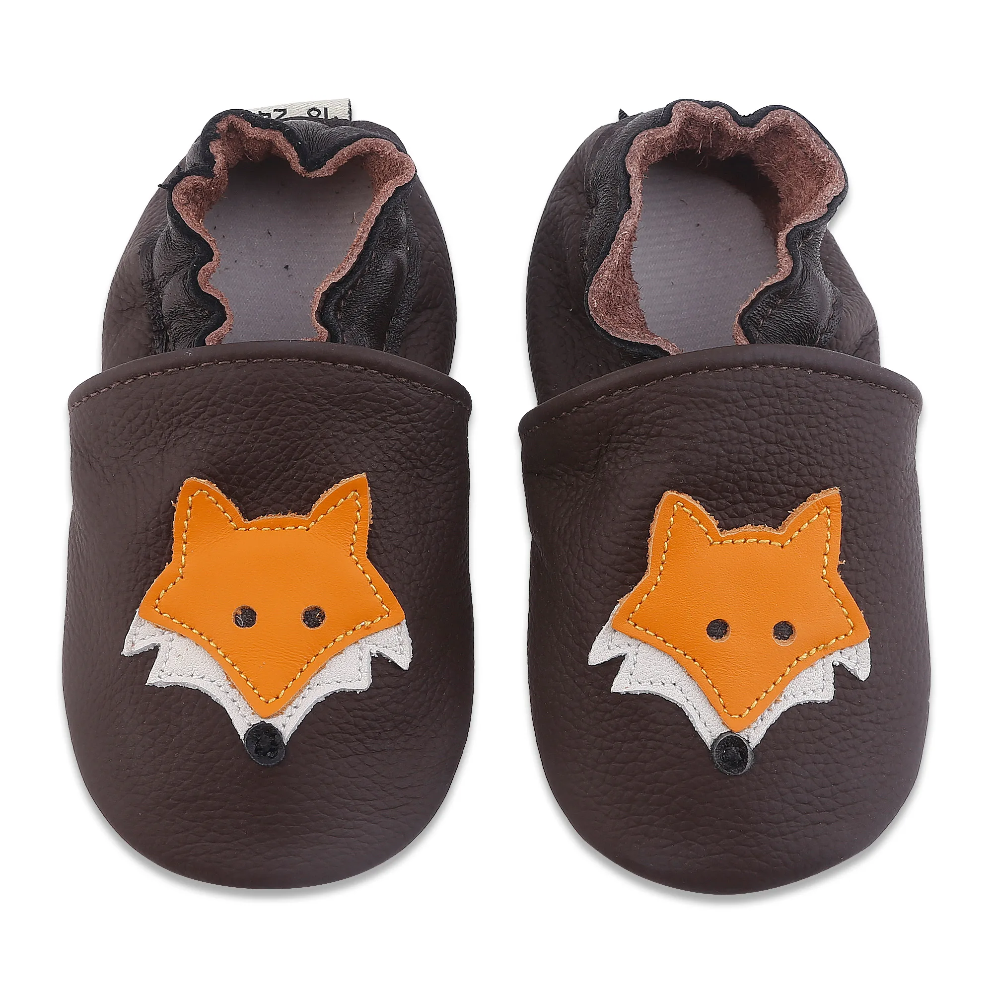 Genuine Leather Flat Floor Shoes Baby Boys Girls Shoes Toddlers First Walkers Cartoon Newborns Prewalker for Little Kids