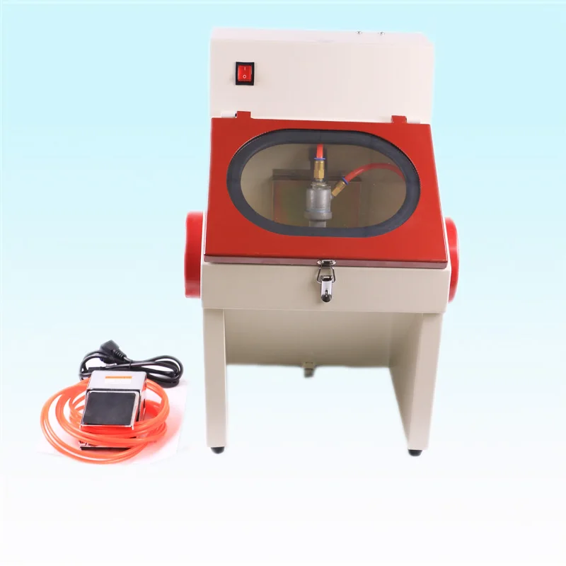 High Pressure Press-in Type Sandblaster Powerful Sand Blasting Unit Dental Lab Equipment Recyclable Sandblaster