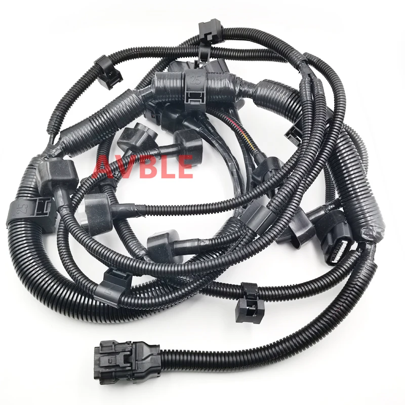 Excavator accessories apply to KOSCO SK330 350-8 super 8 J08 engine harness