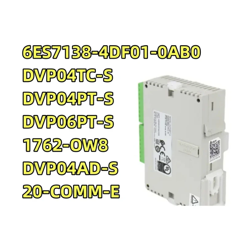 

Dvp04tc-s, Dvp04pt-s, Dvp06pt-s, 1762-ow8, Dvp04ad-s, 20-comm-e, 6es7138-4df01-0ab0