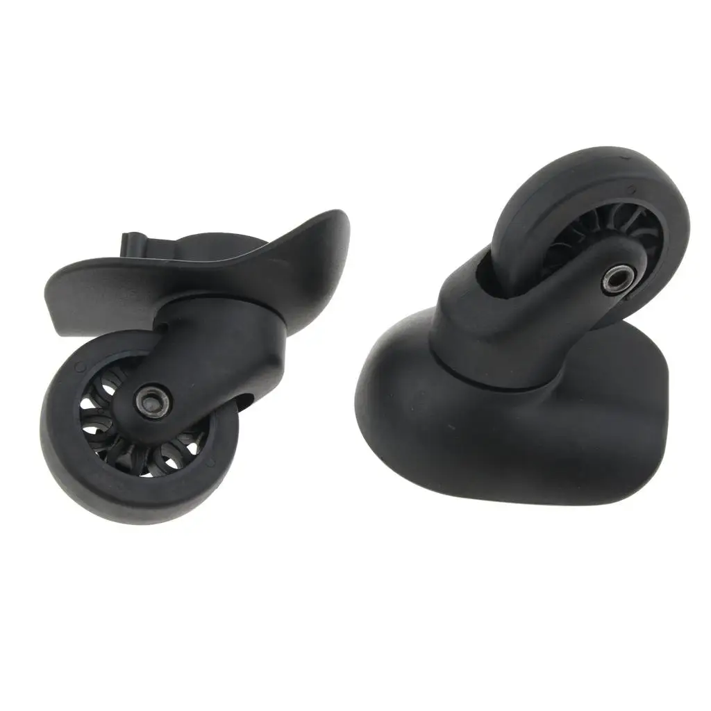 

2 Pieces Luggage Swivel Replacement Suitcase Caster Wheel Case A35-Size L
