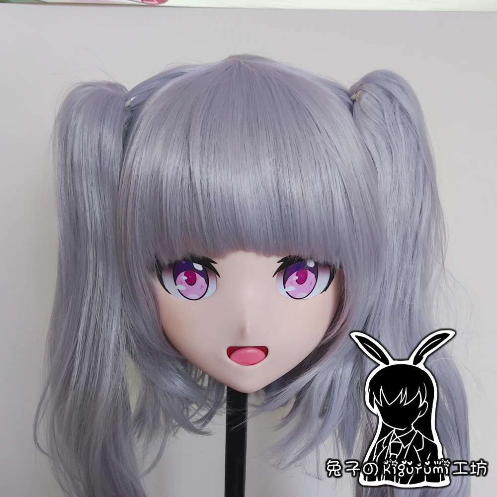 

(RB278)Full Head Female Resin Cosplay Japanese Role Play Kigurumi Mask Crossdresser Doll Transgender Mask