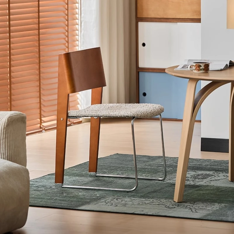 

Home restaurant designer chair soft bag