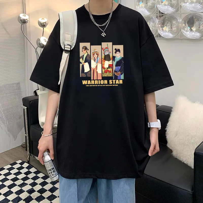 

Мужская дышащая футболка с принтом и спортивным узором, повседневная и модная хлопковая футболка с короткими рукавами, летний брендовый уличный топ