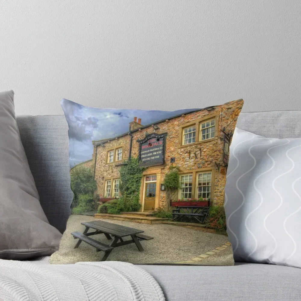 

The Woolpack At Emmerdale 2 Throw Pillow Cushion Cover Set christmas cushions covers New year Anime pillow