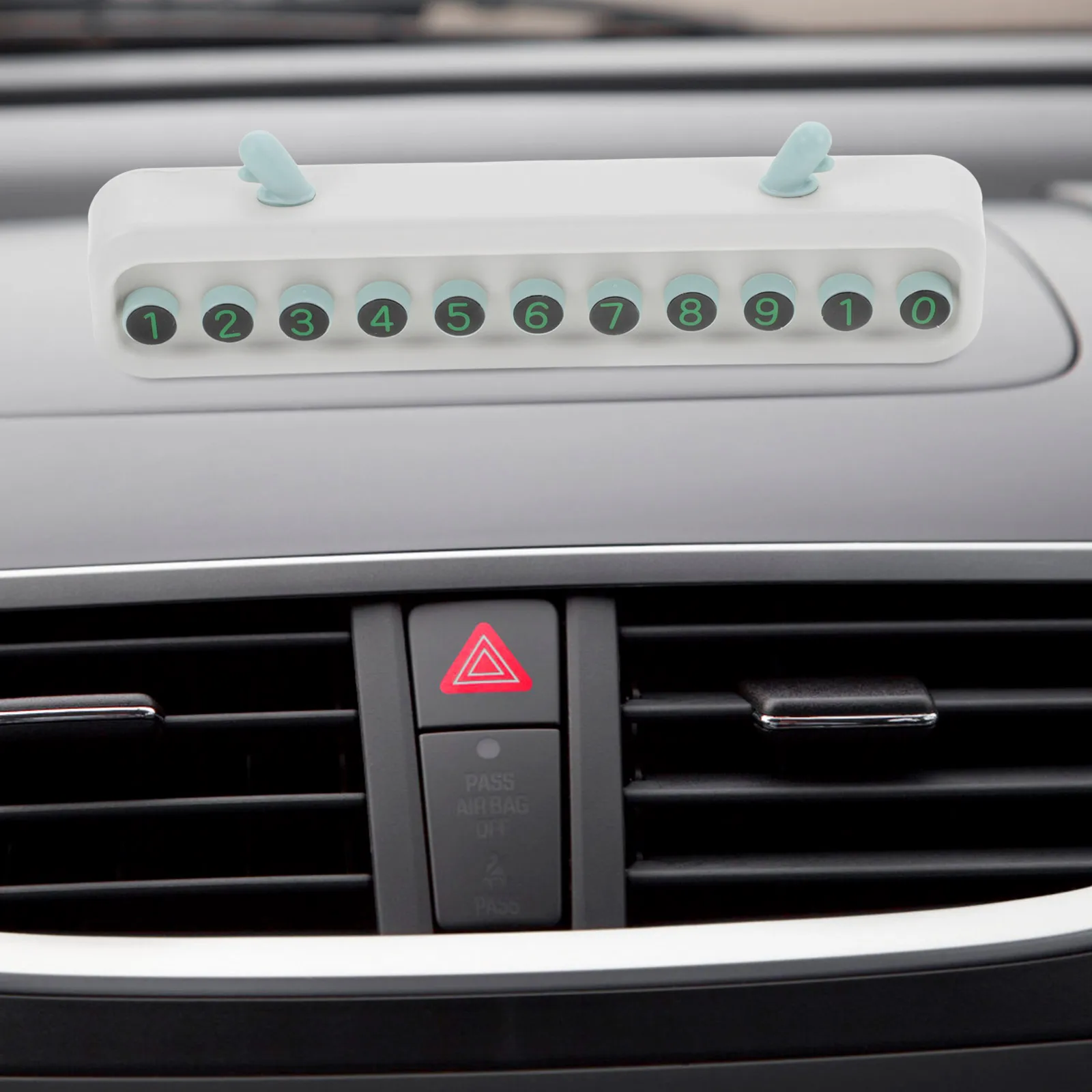 

Car Temporary Parking Phone Durable Plastic Clear Visible Numbers Car Dashboard Decoration Auto Accessories Parking
