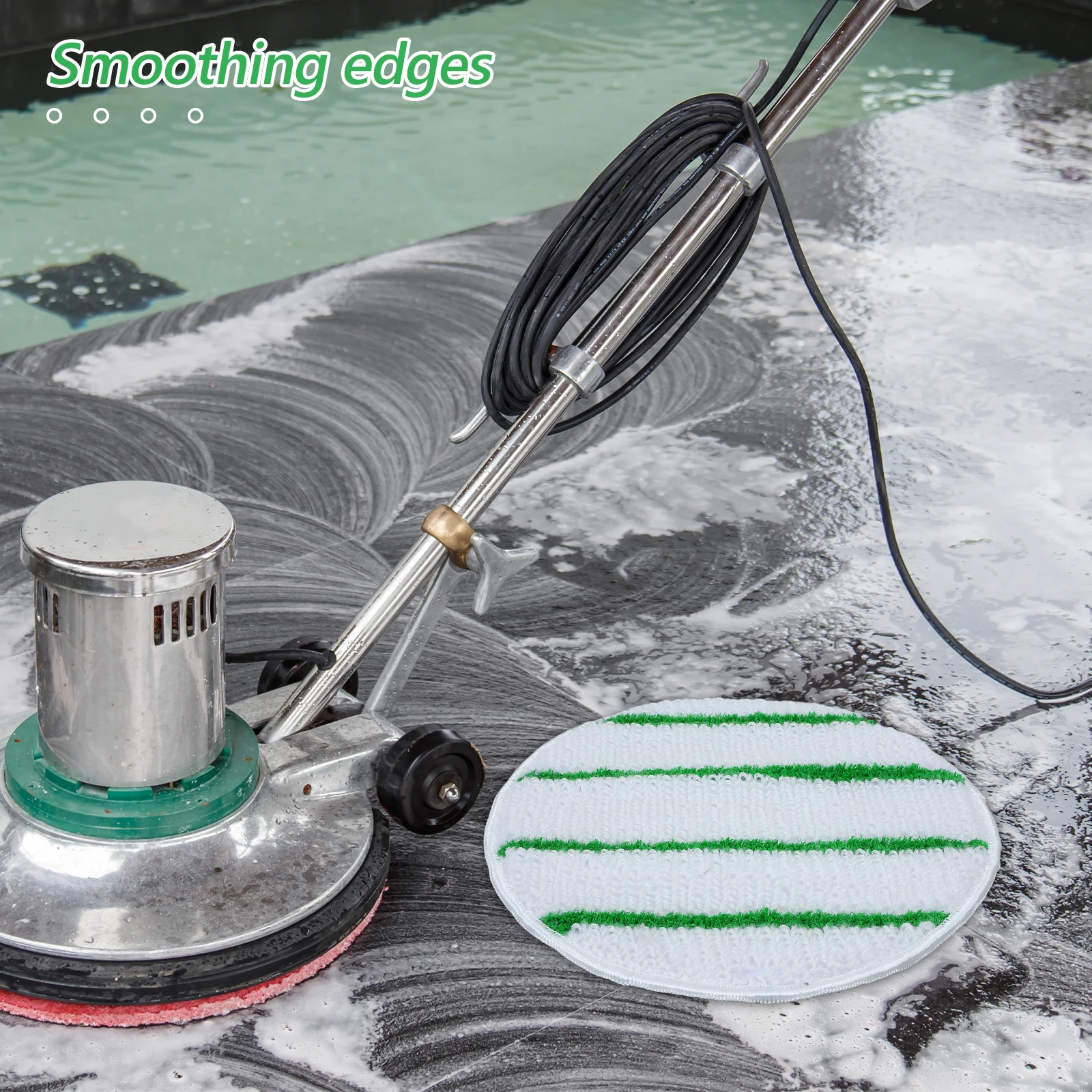 

Stone Polishing Pads Cotton Buffing Wheel Durable Abrasion Resistant Easy Installation For Marble Granite Engineered