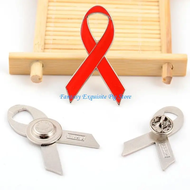 20Pcs Charity Event Ribbon Pin Lightweight For Volunteers Community Activities