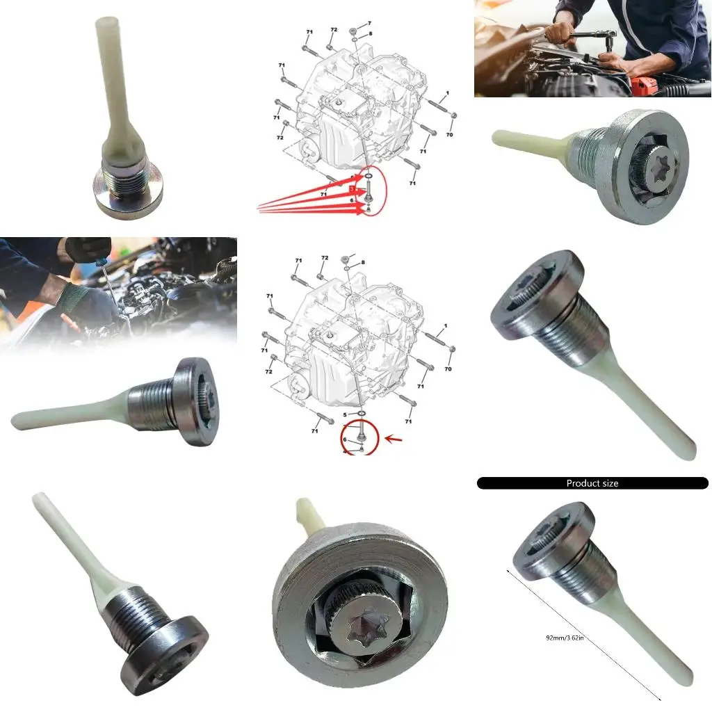 

87HE трансмиссионного масла с дренажным болтом для 5008 Эффективного обслуживания 6 -скоростных коробок передач
