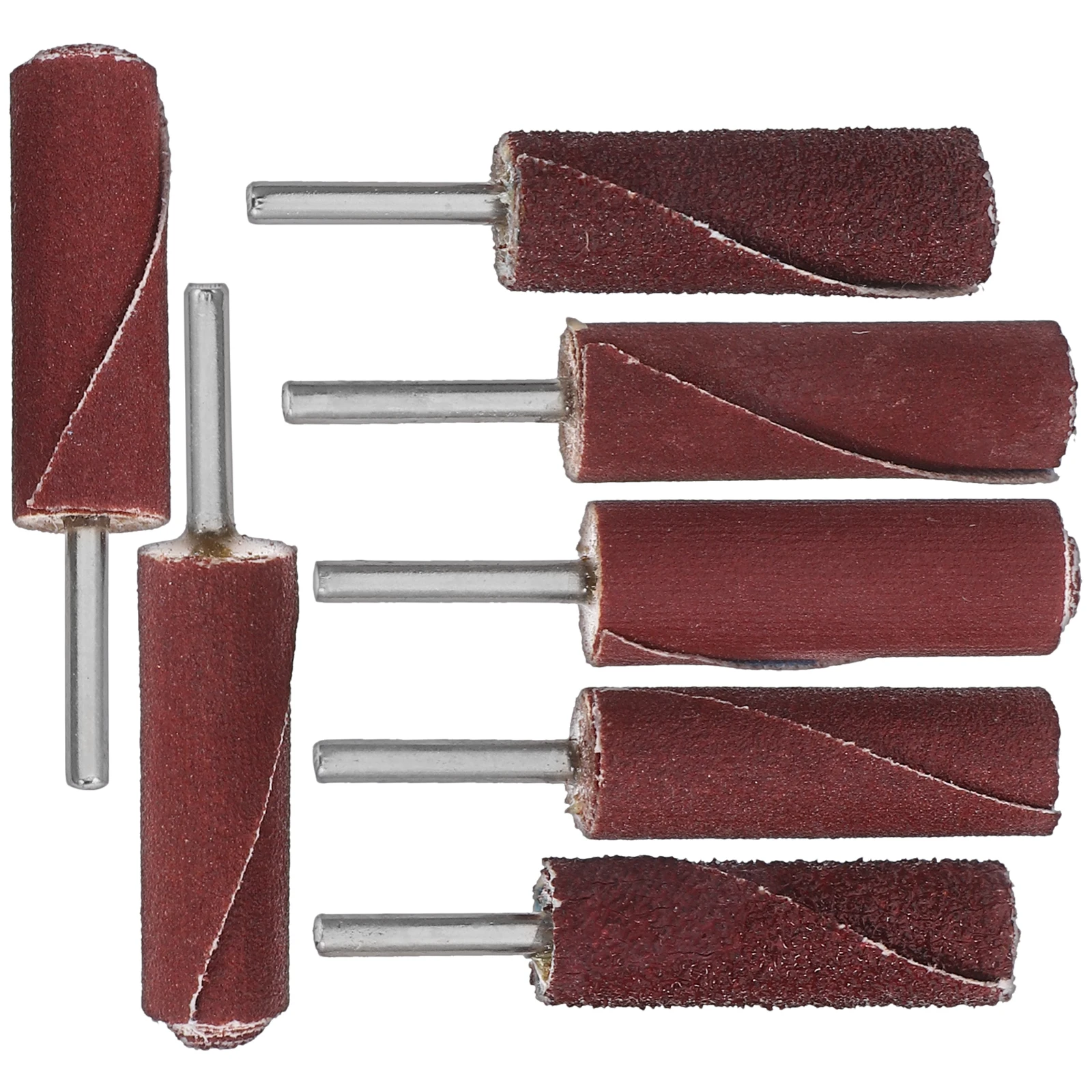 

7Pcs 80-600 Grit Sandpaper Drum Mandrels Flap Wheel Grinding Head Tools for Drill Press Woodworking DIY Projects