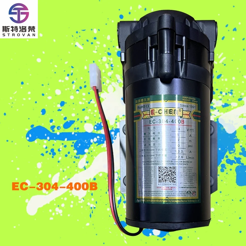 STLF High Effect 400G Ro Diaphragm Pump Booster Pump for RO Machine  Booster  Pump  Solar